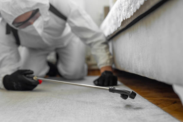 Professional Pest Control technician working in Coffee County County, GA